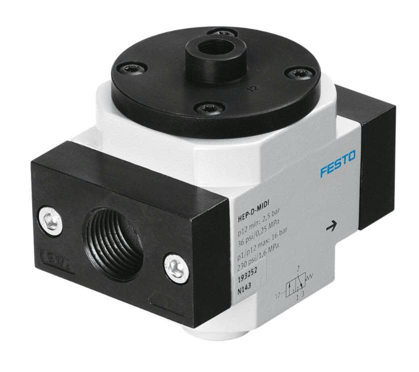 Van nguồn 3/2 Festo HEP-1/2-D-MIDI